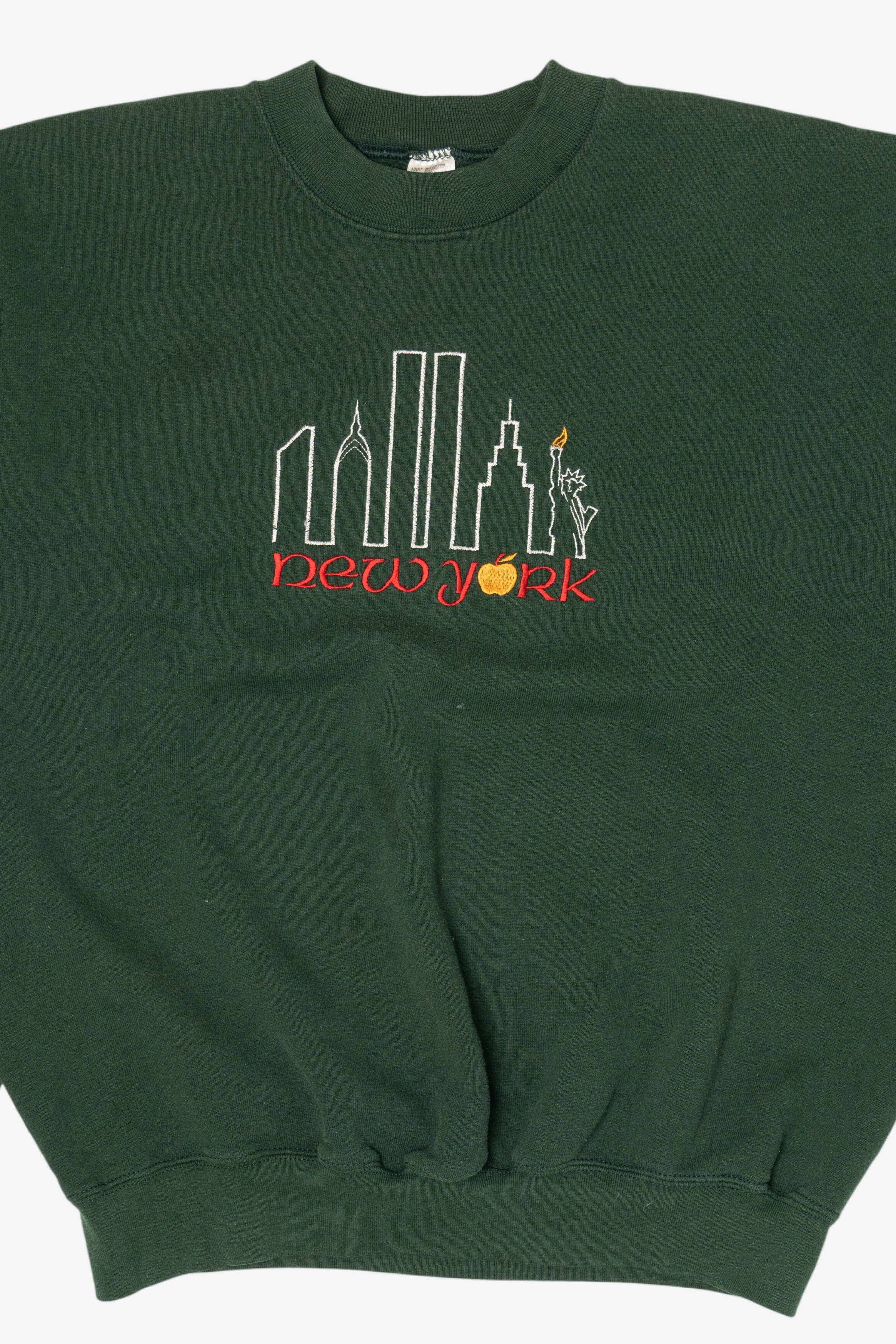 Vintage Green New York City Sweatshirt (1990s)