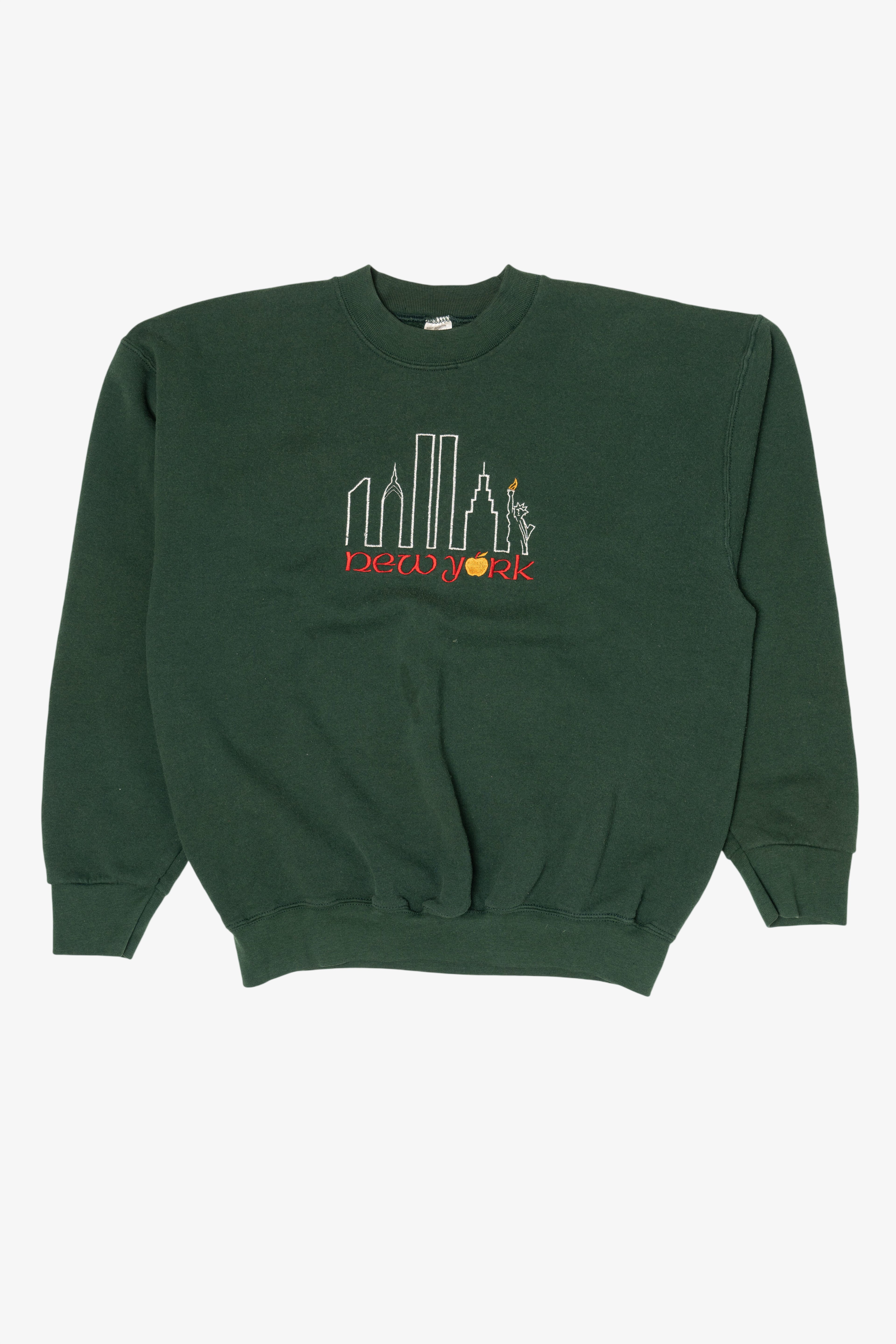 Vintage Green New York City Sweatshirt (1990s)