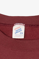 Vintage Burgundy Mt. Lakes California Sweatshirt (1990s)