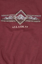 Vintage Burgundy Alaska Sweatshirt (1990s)