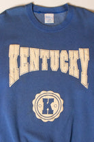 Vintage Blue Striped Kentucky Sweatshirt (1990s)