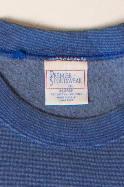 Vintage Blue Striped Kentucky Sweatshirt (1990s)