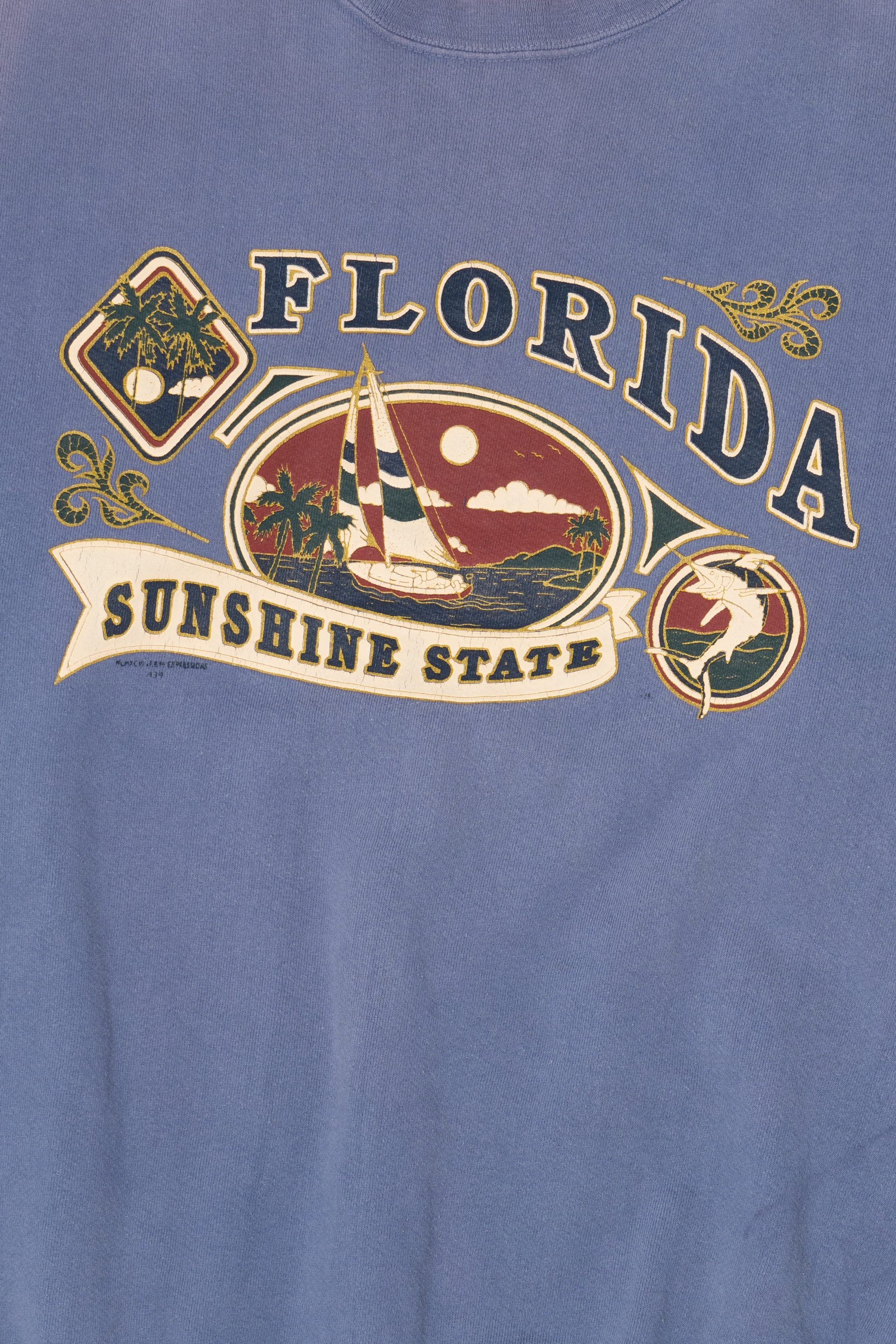 Vintage Miami T's Florida Sunshine State Sweatshirt (1990s)