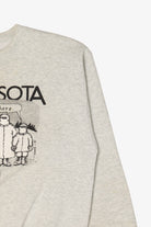 Vintage Minnesota We Love It Here Star Tribune Funny Sweatshirt (1990s)
