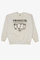 Vintage Minnesota We Love It Here Star Tribune Funny Sweatshirt (1990s)