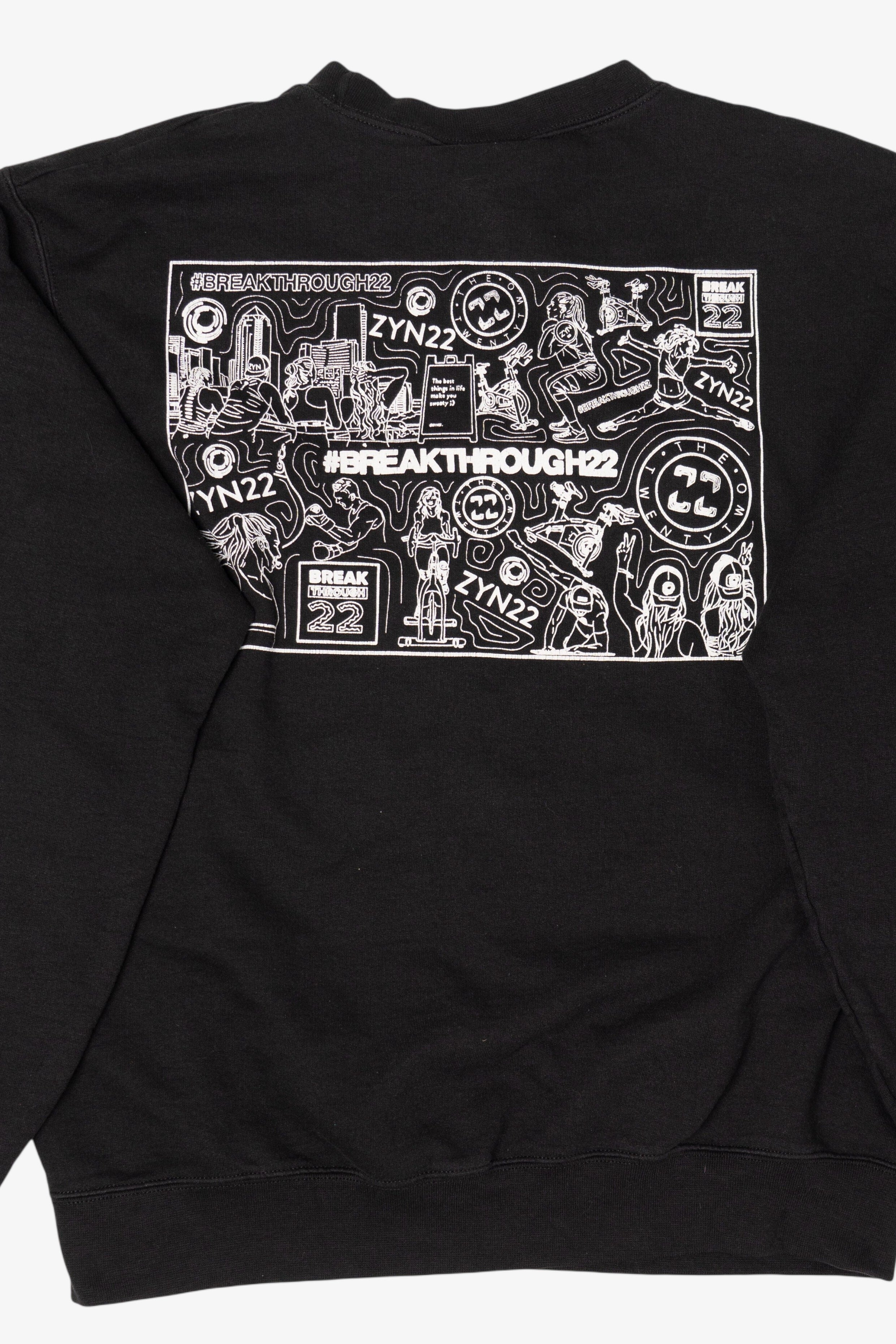 Vintage Black Texas Breakthrough 22 Sweatshirt (2000s)