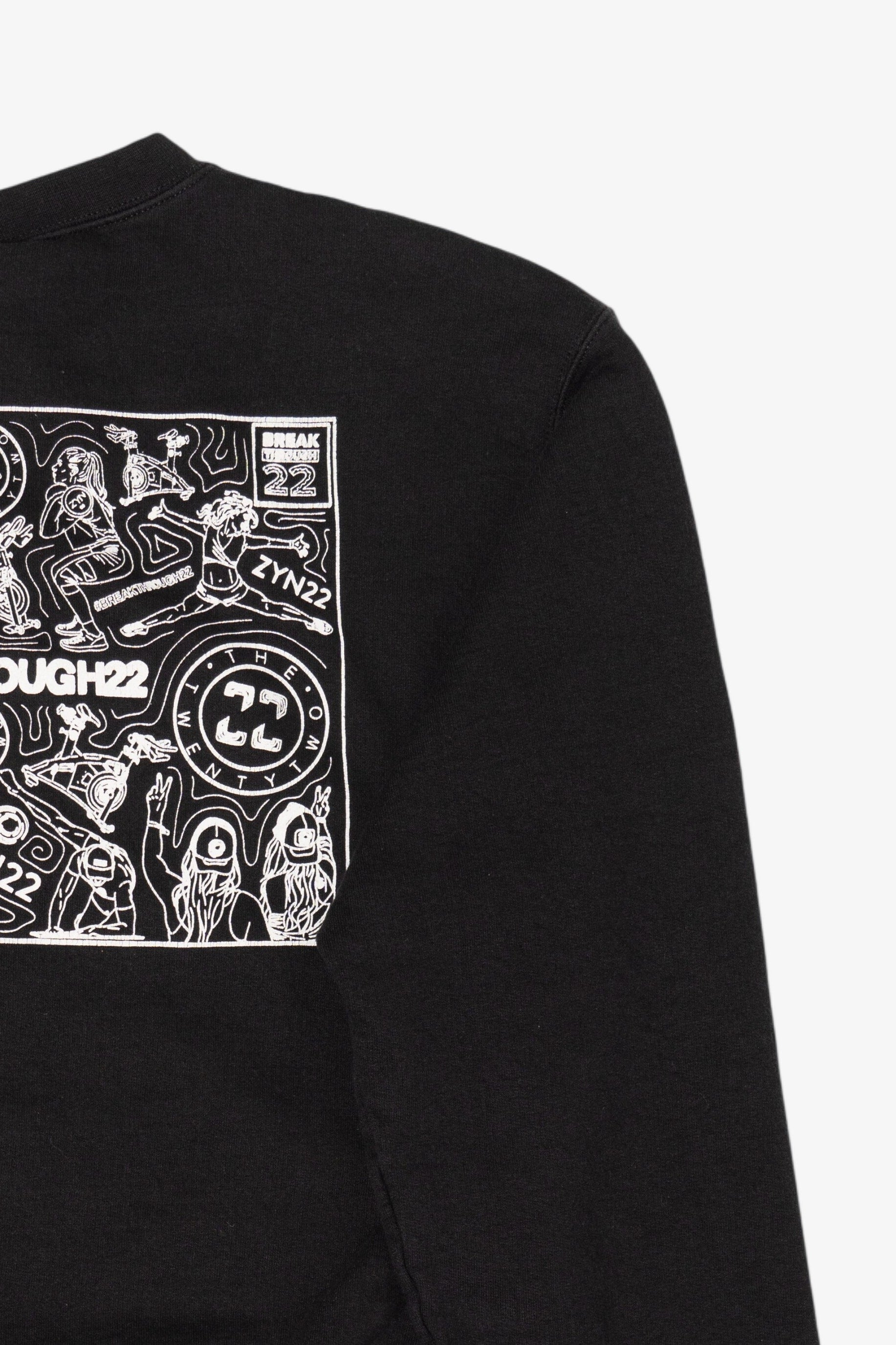 Vintage Black Texas Breakthrough 22 Sweatshirt (2000s)
