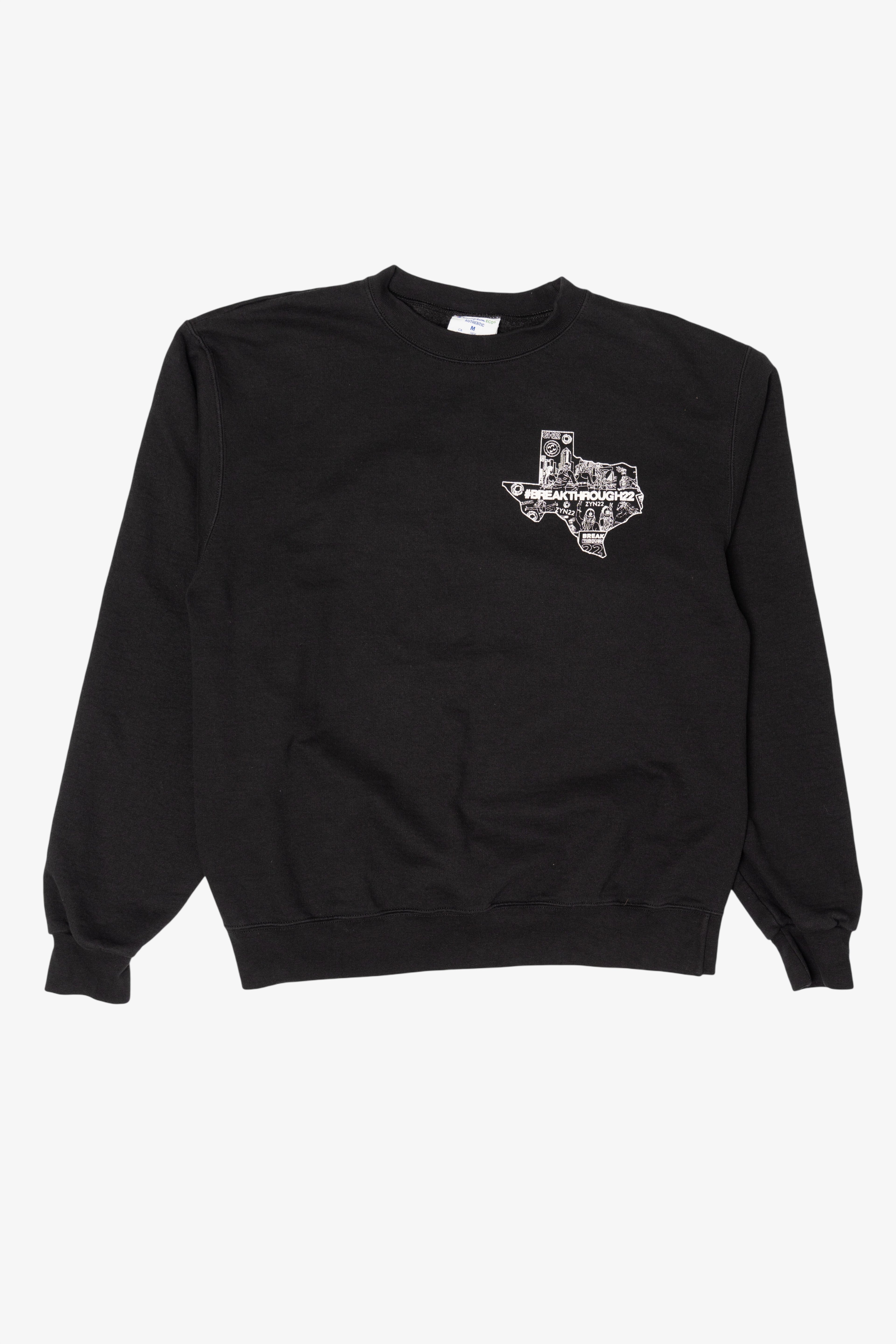 Vintage Black Texas Breakthrough 22 Sweatshirt (2000s)