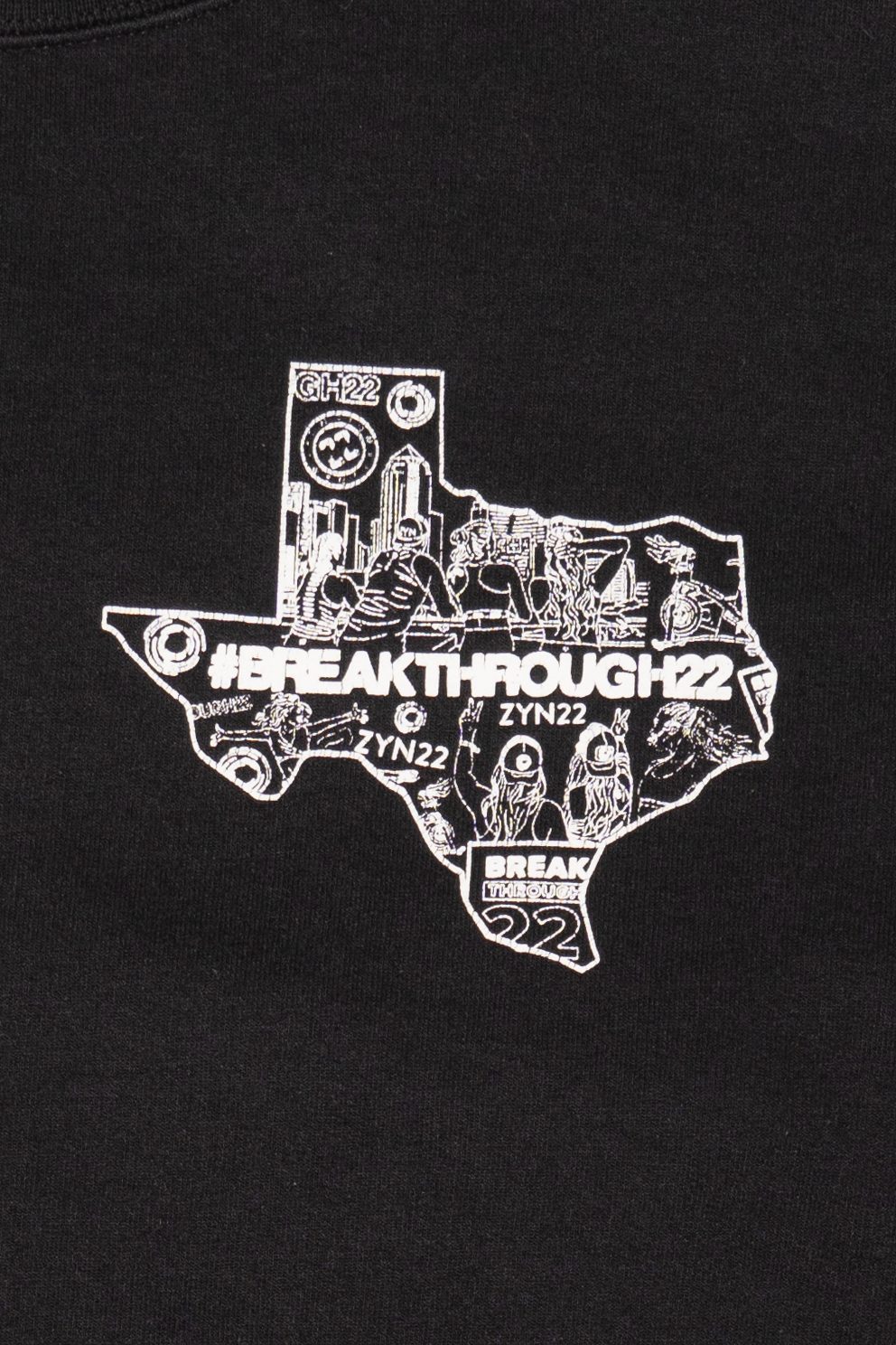 Vintage Black Texas Breakthrough 22 Sweatshirt (2000s)