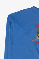Vintage Blue Embroidered Holland Amsterdam Sweatshirt (1990s)
