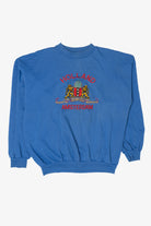 Vintage Blue Embroidered Holland Amsterdam Sweatshirt (1990s)
