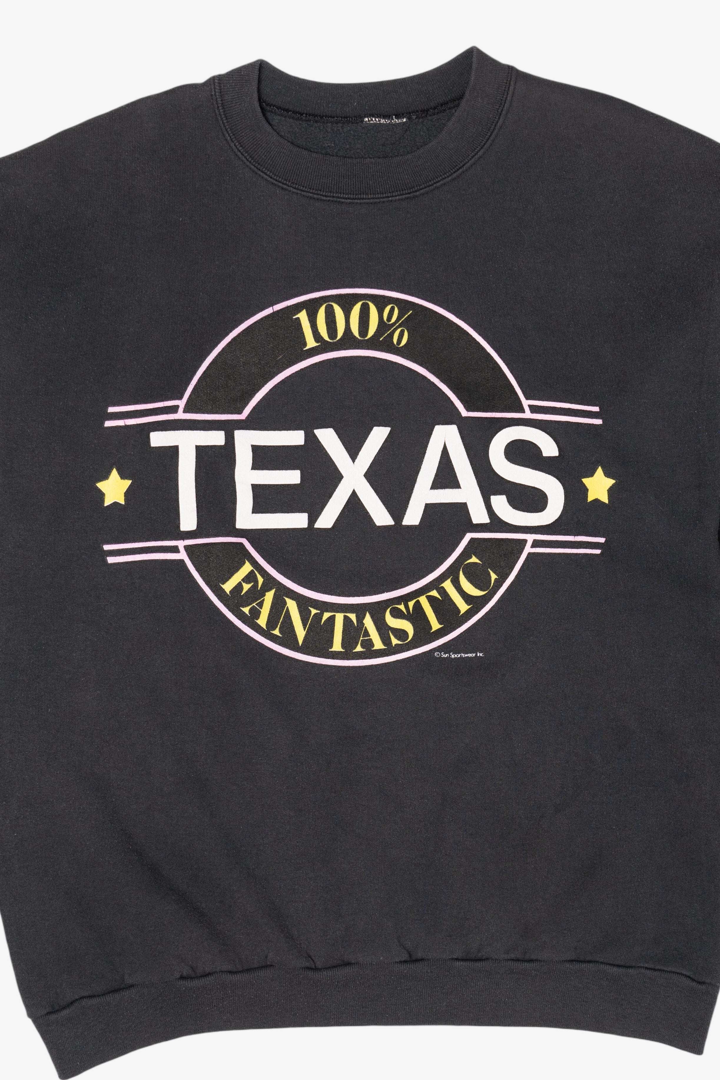 Vintage 100% Texas Fantastic Sweatshirt (1990s)