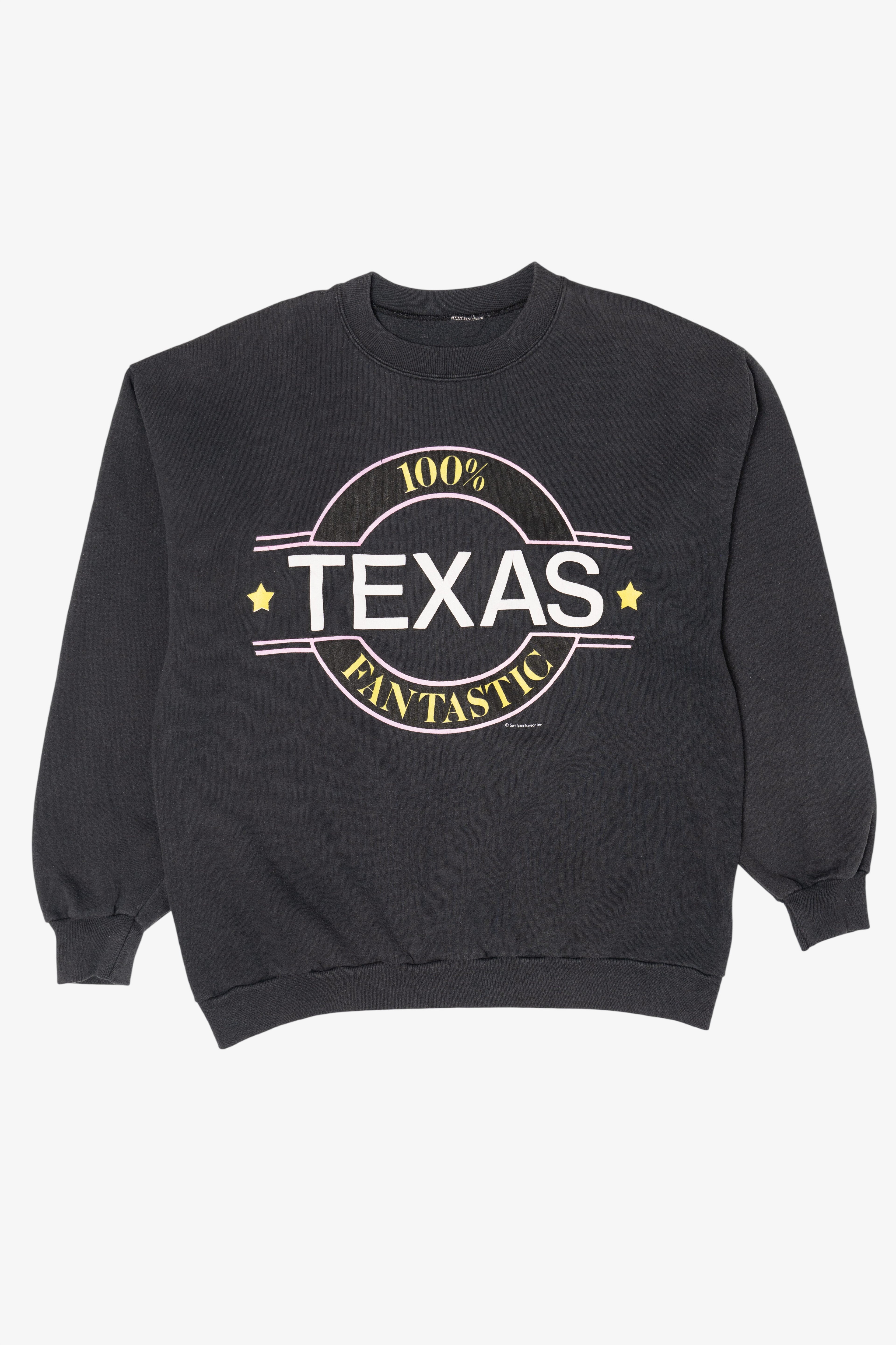 Vintage 100% Texas Fantastic Sweatshirt (1990s)