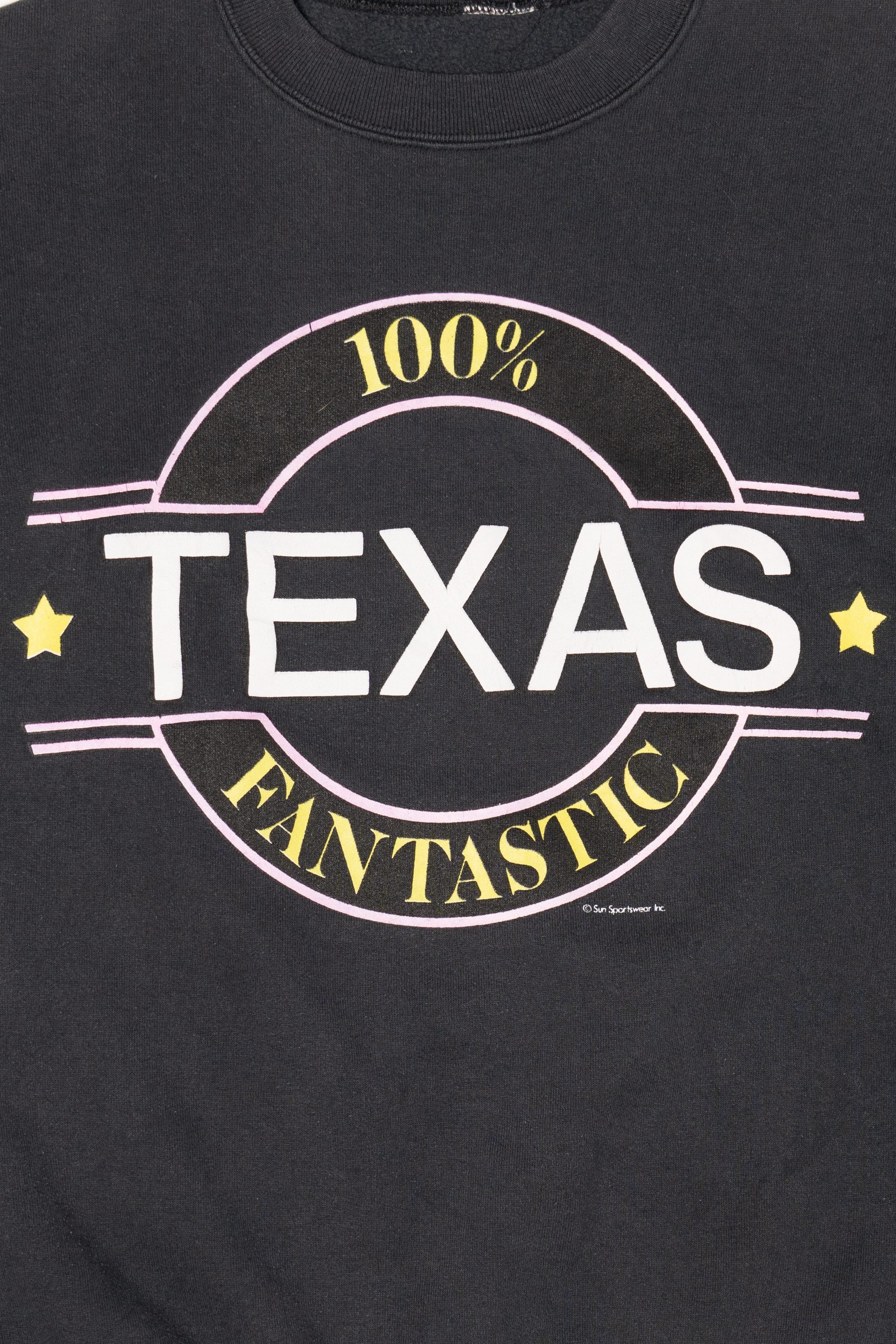 Vintage 100% Texas Fantastic Sweatshirt (1990s)