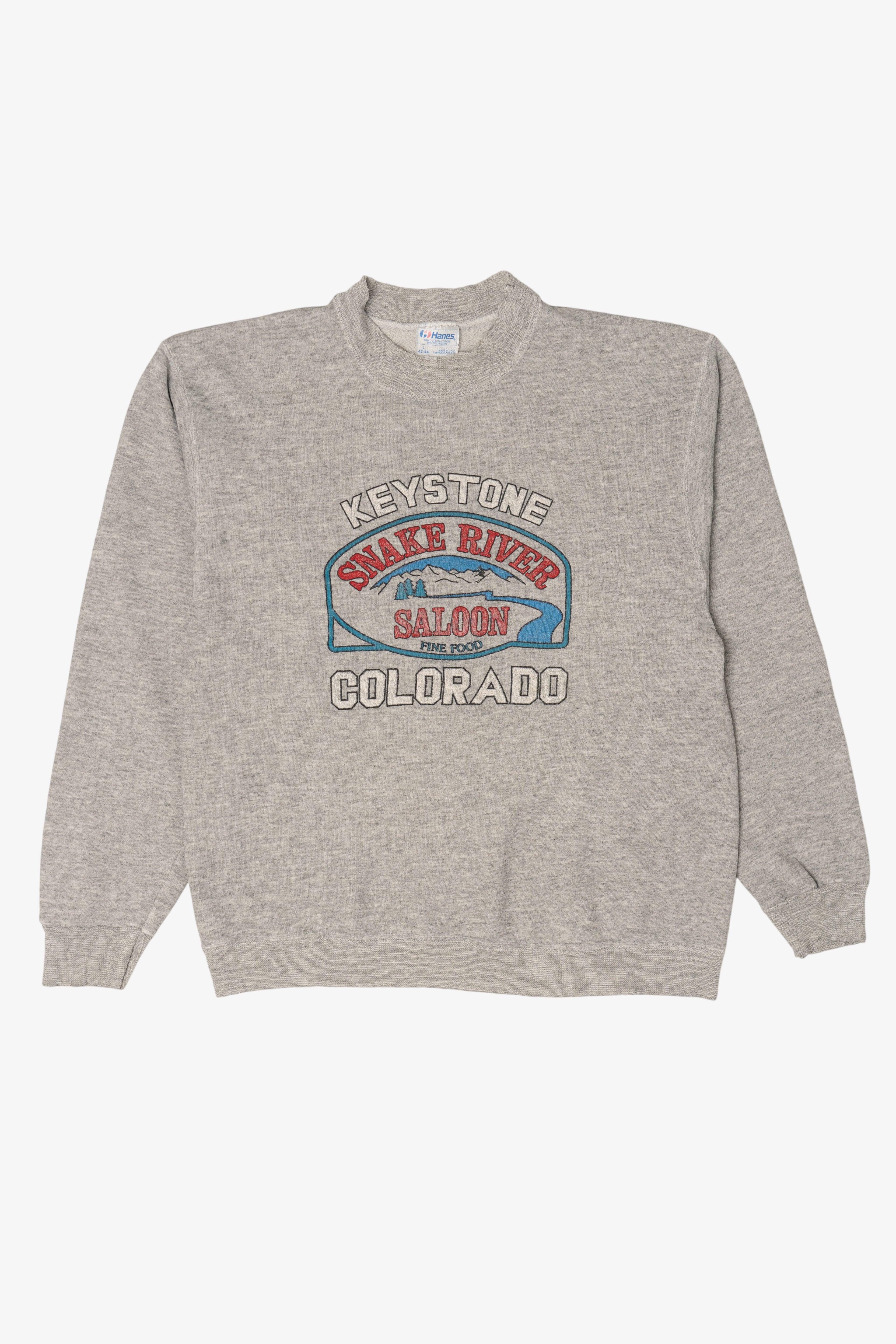 Vintage Snake River Saloon Keystone Colorado Sweatshirt (1990s)