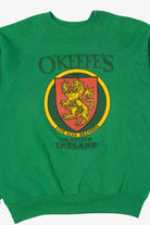 Vintage Green O'Keefe's Irish Pub Ireland Sweatshirt (1980s)