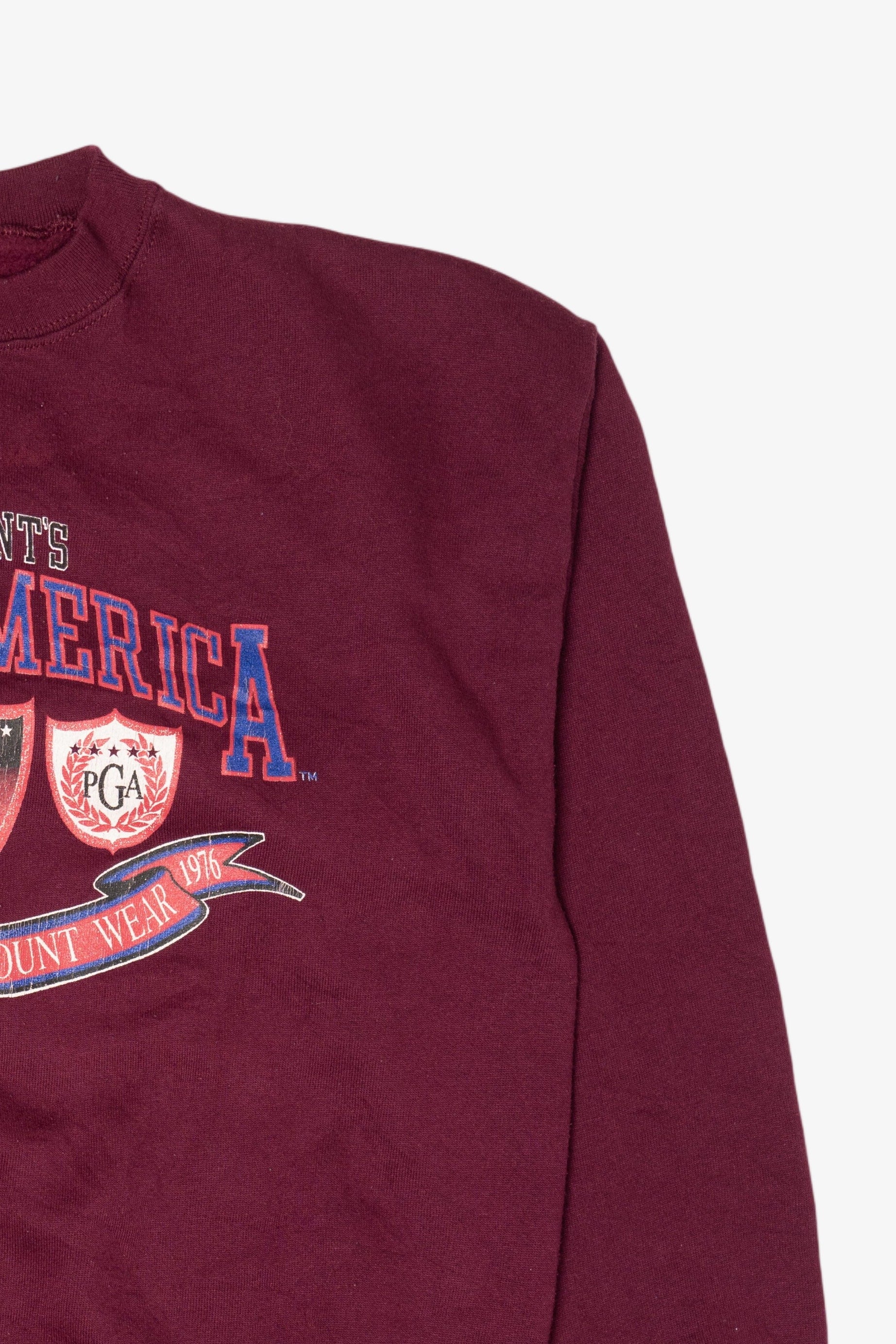 Vintage Burgundy Paramount's Great America Sweatshirt (1990s)