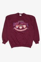 Vintage Burgundy Paramount's Great America Sweatshirt (1990s)