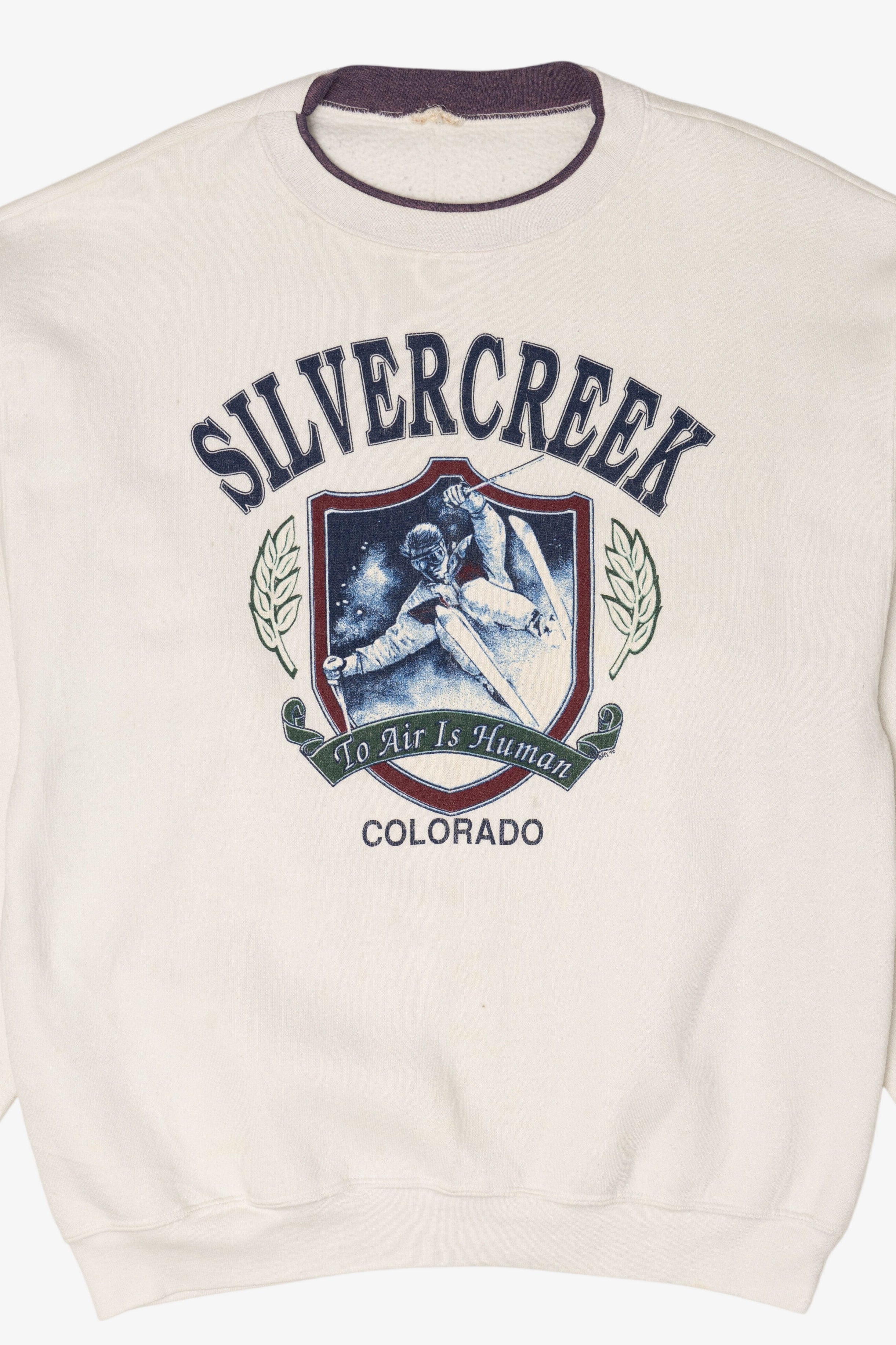 Vintage Silvercreek Colorado Skiing Sweatshirt (1990s)