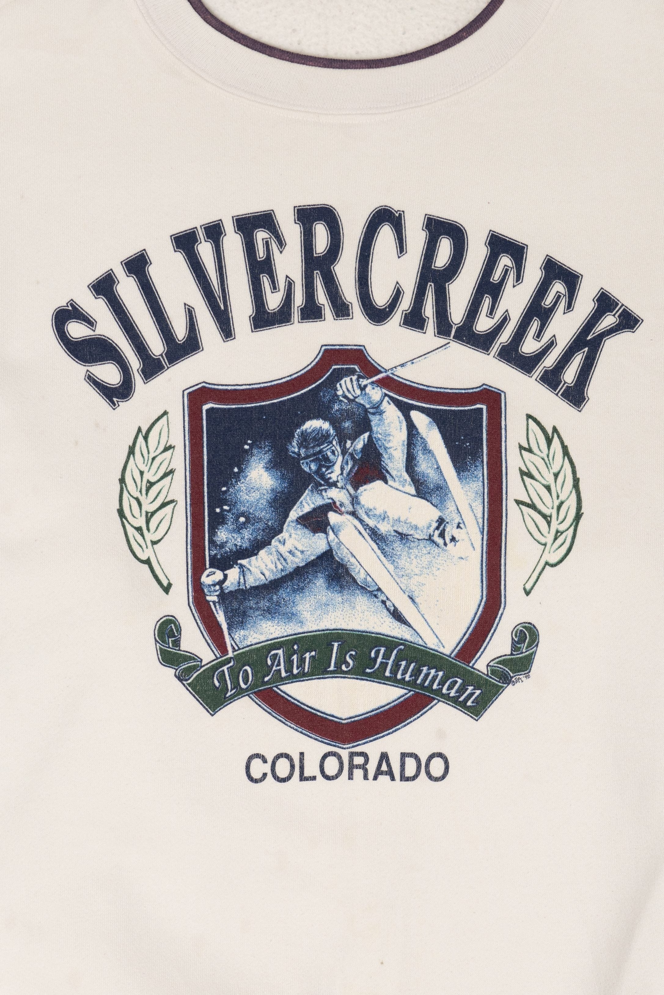 Vintage Silvercreek Colorado Skiing Sweatshirt (1990s)