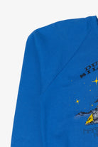 Vintage Blue Durango Silverton Narrow Gauge Railroad Raglan Sweatshirt (1990s)