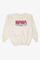 Vintage NASA Kennedy Space Center Florida Raglan Sweatshirt (1980s)