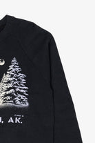 Vintage Ketchikan Alaska Raglan Sweatshirt (1980s)