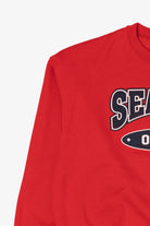 Vintage Red Seaside Oregon Sweatshirt (1990s)