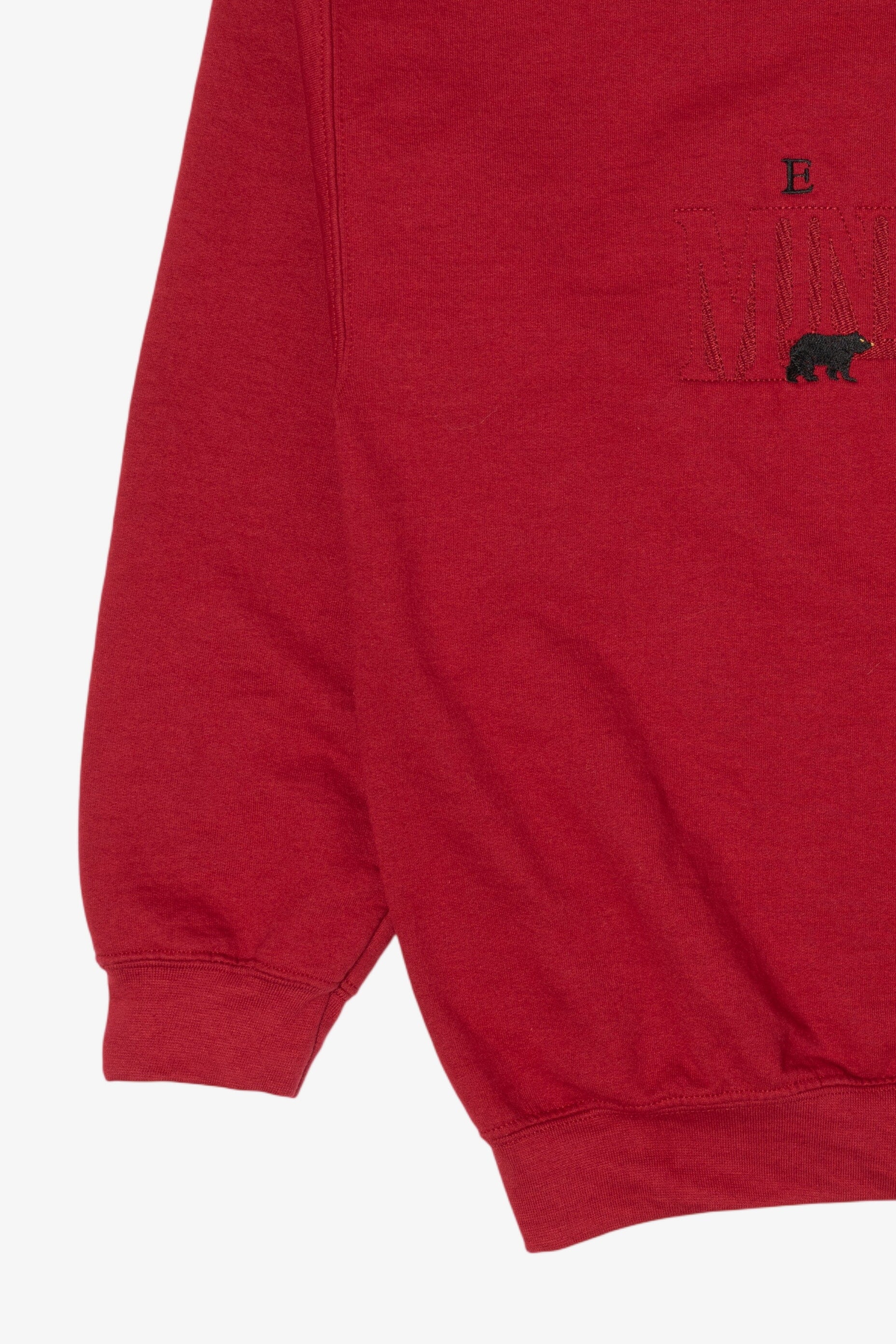 Red Ely Minnesota Embroidered Sweatshirt (2020s)