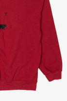 Red Ely Minnesota Embroidered Sweatshirt (2020s)