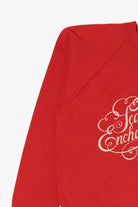 Vintage Red "A Season Of Enchantment" Staten Island Mall Raglan Sweatshirt (1990s)