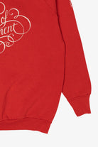 Vintage Red "A Season Of Enchantment" Staten Island Mall Raglan Sweatshirt (1990s)