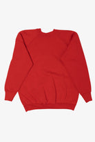 Vintage Red "A Season Of Enchantment" Staten Island Mall Raglan Sweatshirt (1990s)