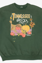 Vintage Dark Green Tennessee Autumn Harvest Fall Sweatshirt (1990s)