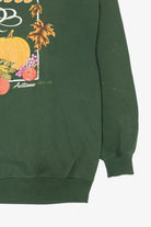 Vintage Dark Green Tennessee Autumn Harvest Fall Sweatshirt (1990s)