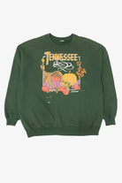 Vintage Dark Green Tennessee Autumn Harvest Fall Sweatshirt (1990s)