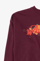Vintage Burgundy Autumn Harvest Tennessee Pumpkins Hanes Sweatshirt (2000s)