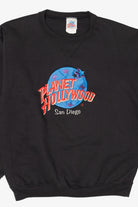 Vintage Black Planet Hollywood Sweatshirt (1990s)