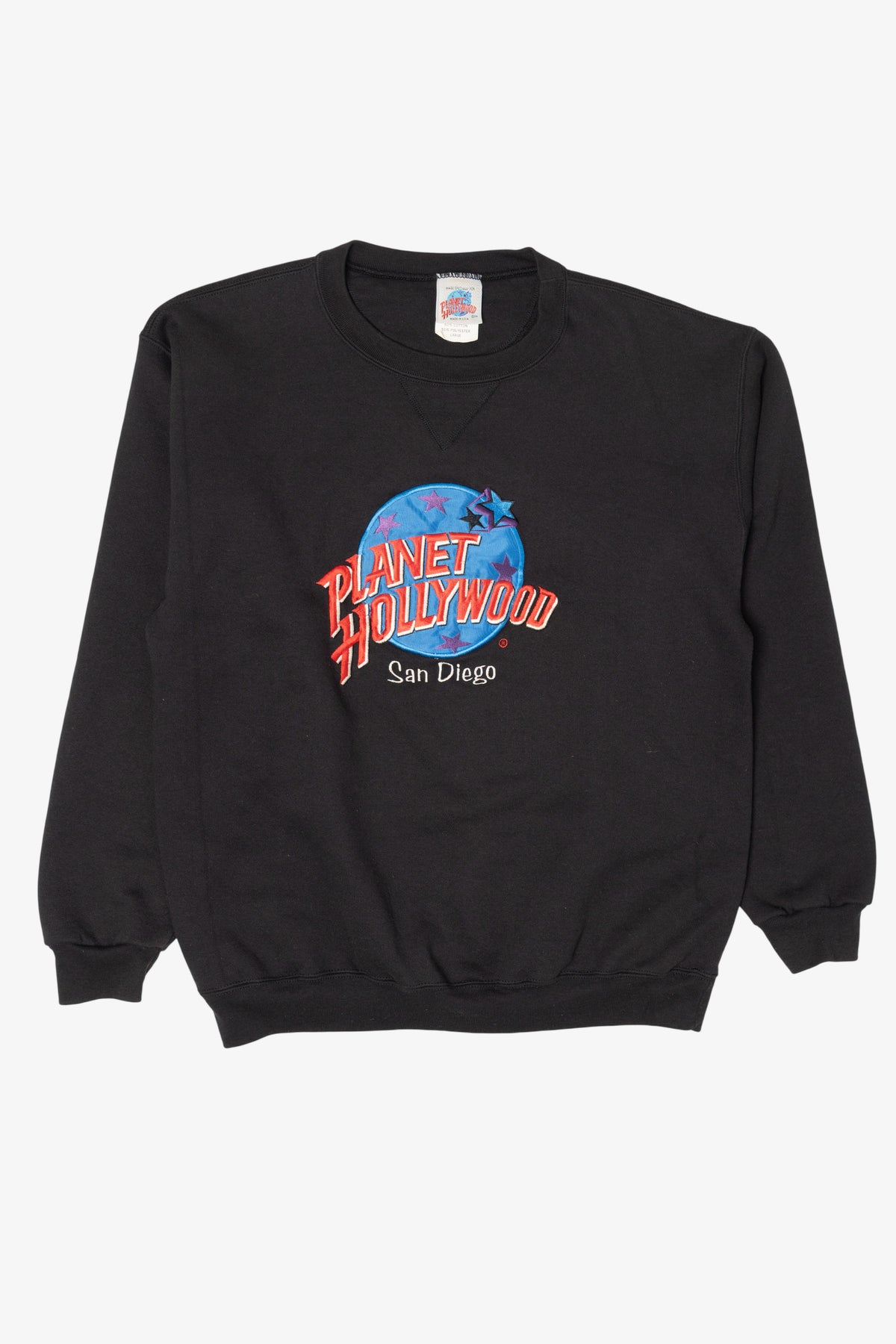 Vintage Black Planet Hollywood Sweatshirt (1990s)