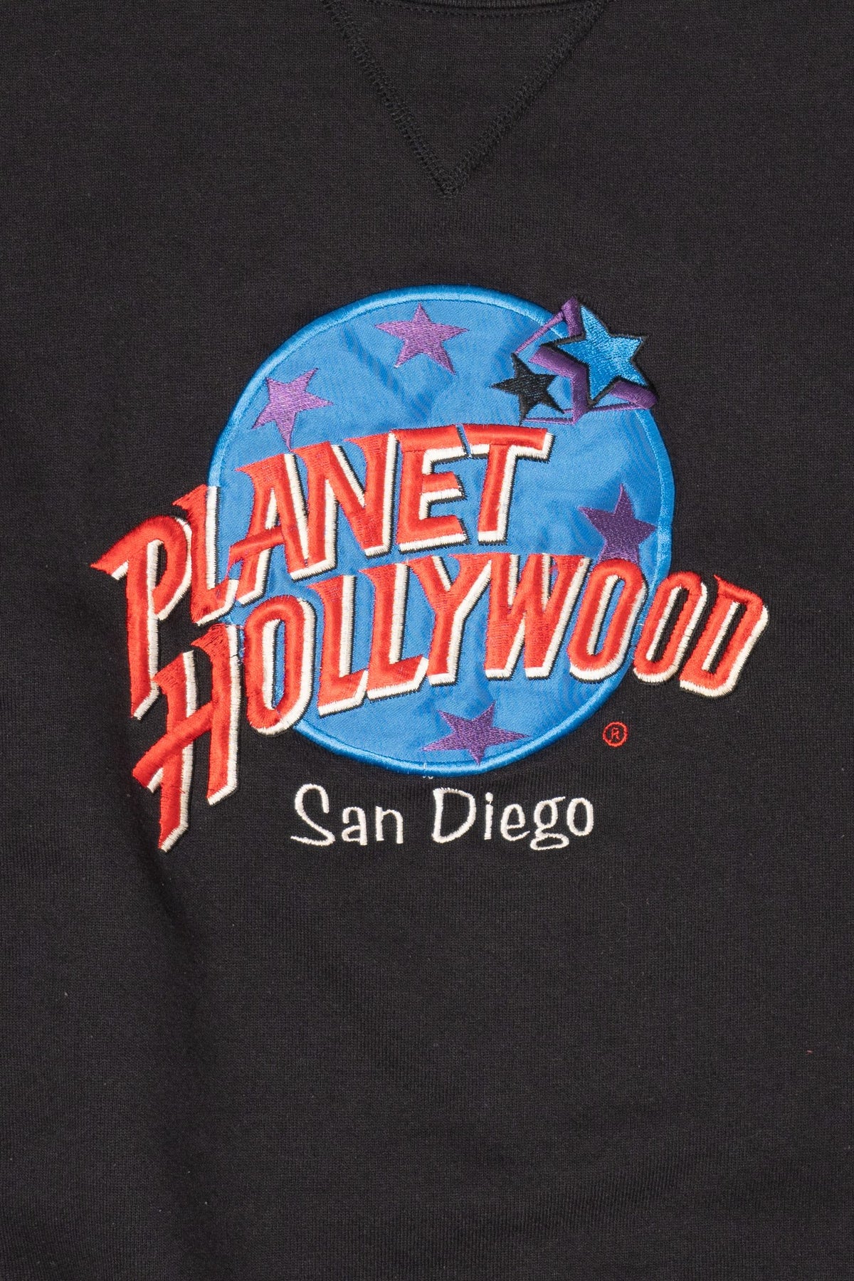 Vintage Black Planet Hollywood Sweatshirt (1990s)