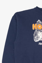 Vintage Navy Blue Hooters Richmond Virginia Sweatshirt (1990s)