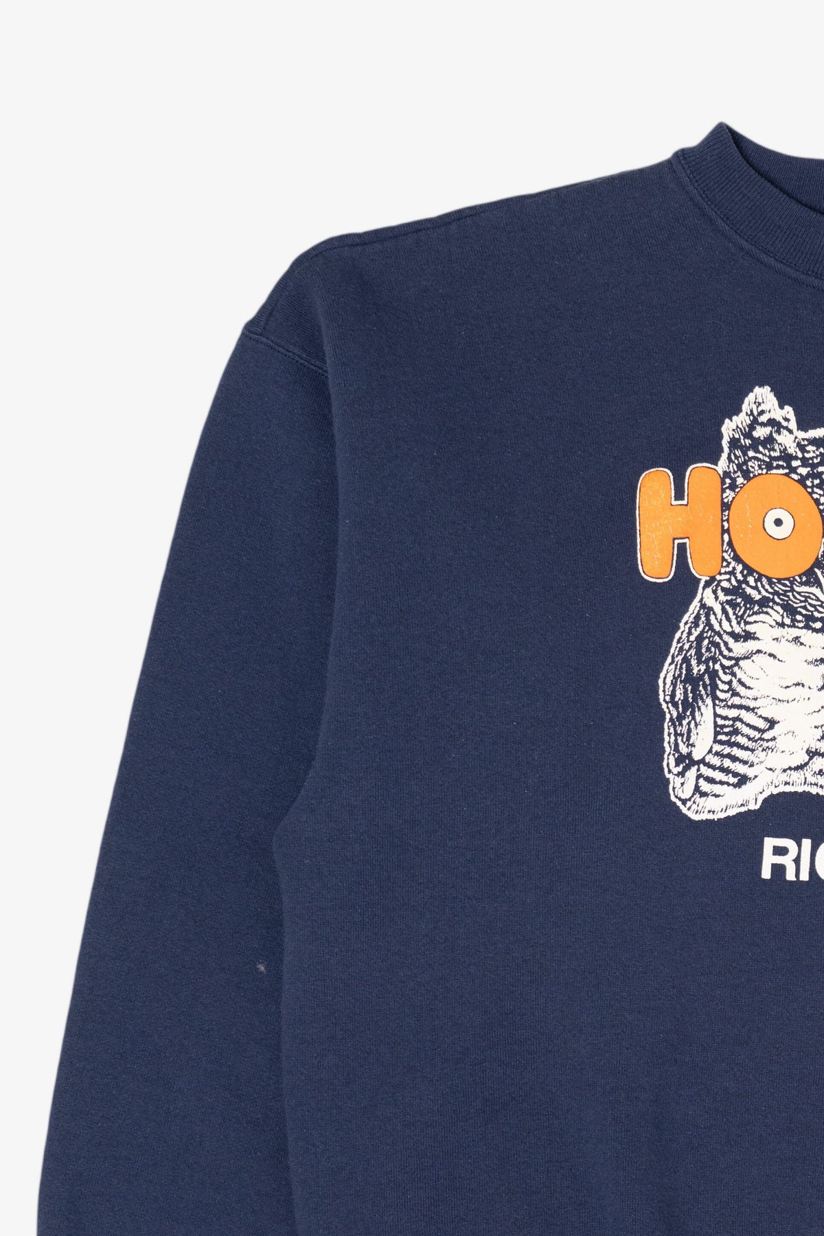 Vintage Navy Blue Hooters Richmond Virginia Sweatshirt (1990s)