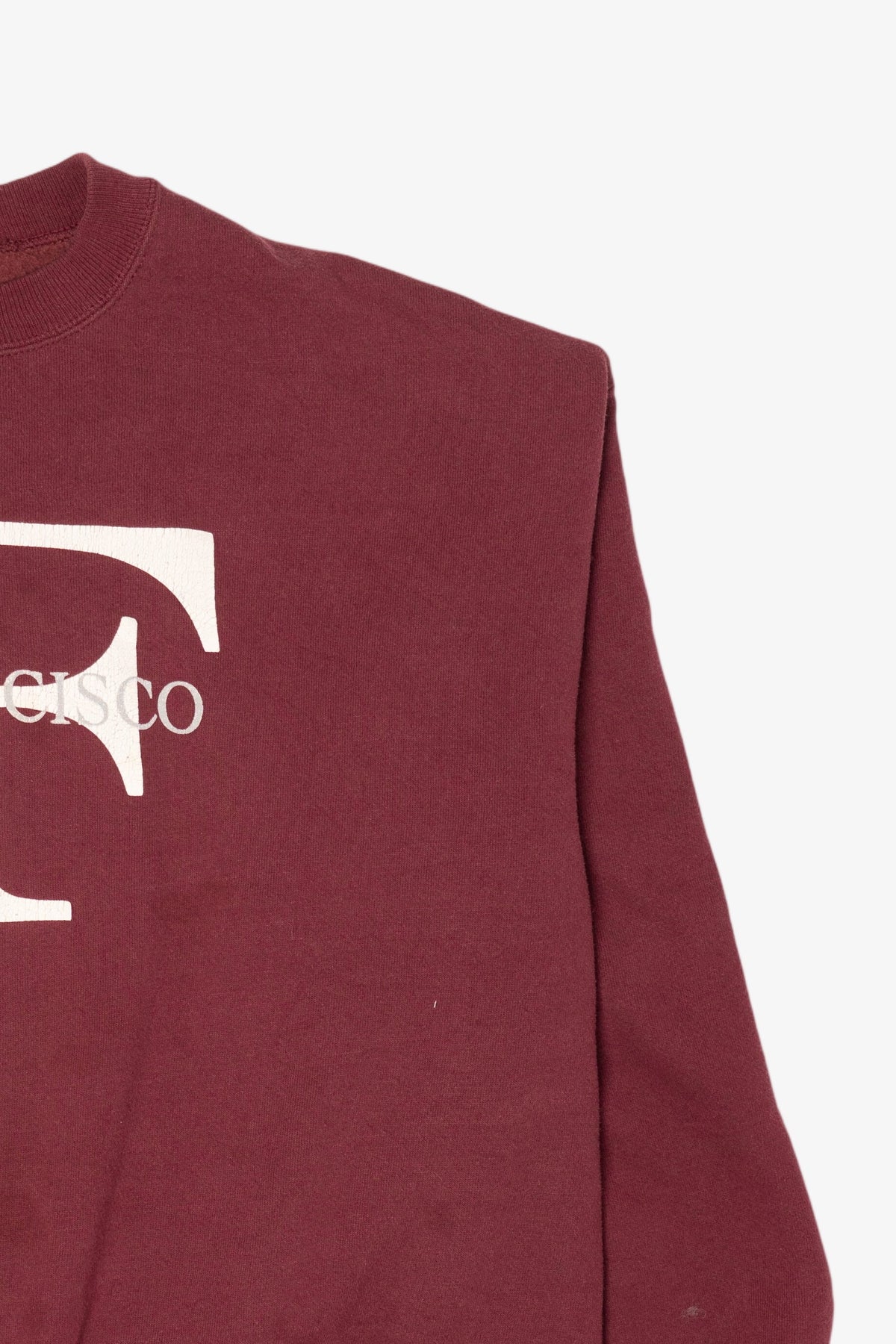 Vintage Burgundy San Francisco Sweatshirt (1990s)