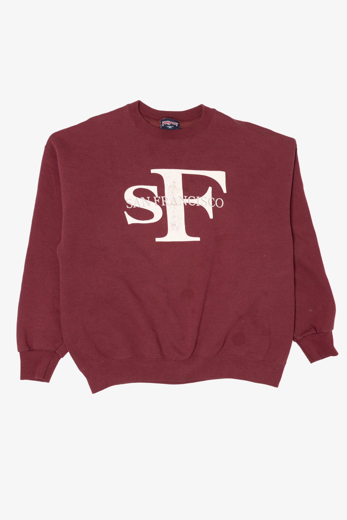 Vintage Burgundy San Francisco Sweatshirt (1990s)