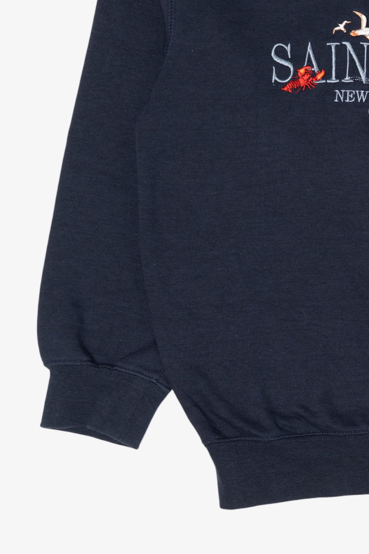 Vintage Navy Blue Saint John New Brunswick Canada Sweatshirt (1990s)