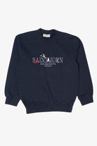 Vintage Navy Blue Saint John New Brunswick Canada Sweatshirt (1990s)