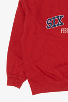 Red Six Flags Fiesta Texas Sweatshirt (2010s)