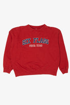 Red Six Flags Fiesta Texas Sweatshirt (2010s)