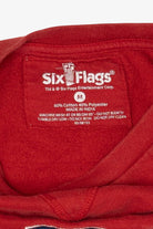 Red Six Flags Fiesta Texas Sweatshirt (2010s)
