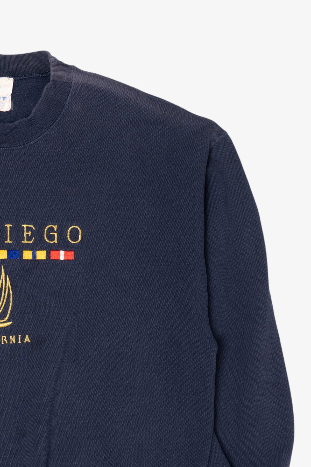 Vintage Navy Blue San Diego California Sweatshirt (1990s)